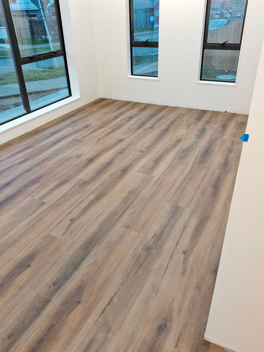 PURE06 06.2024 8mm SPC Flooring Installation at Paihere Street, Auckland