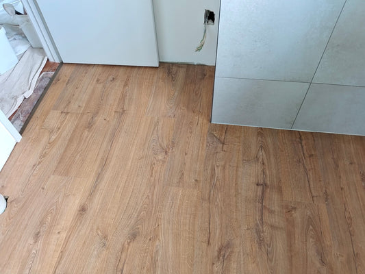 IM1848 03.2025 8mm Belgium Made Laminate Flooring Installation at Sandringham Road, Auckland