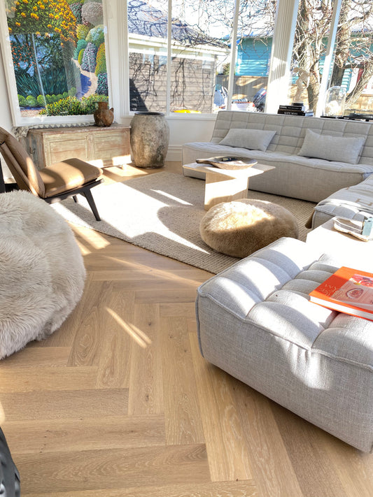 Northcote European Engineered Oak with Brass Trim