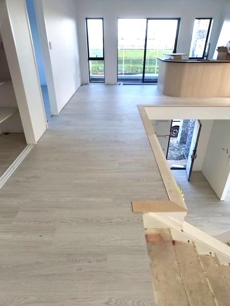 K1003 12.2024  8MM Belgium Made Laminate Flooring Installation Inclduing Stairs at Fairbun Rd., Auckland